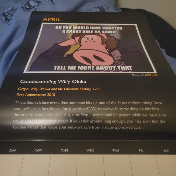 2023 Snort Calendar by Cisco - Picture 8 of 13